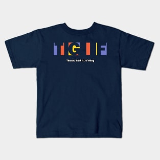 Text Typography Unique Kids T-Shirt